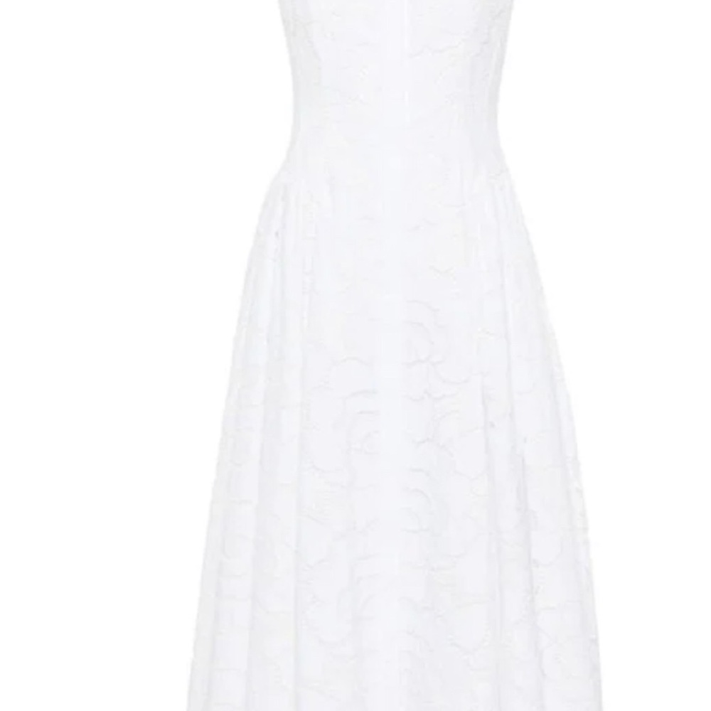 Huishan Zhang
Alain Broderie Anglaise Midi Dress
Size 10